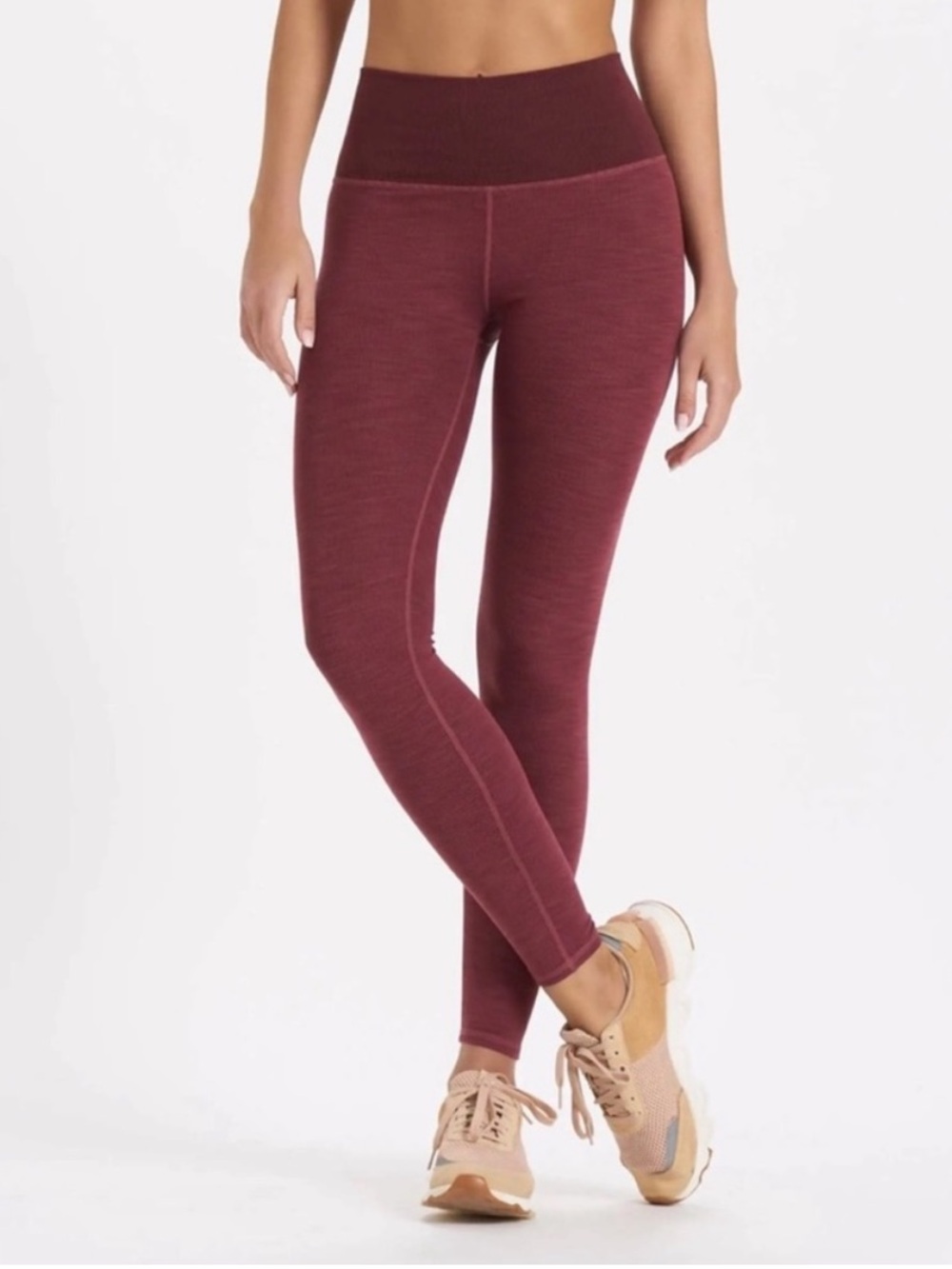 Vuori Lux Ribbed Studio Leggings Large